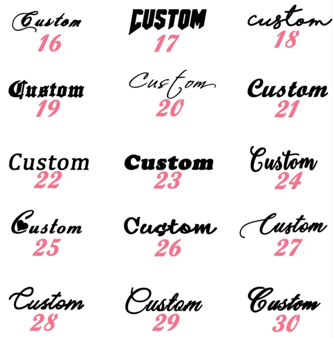 Men’s Custom Link Set