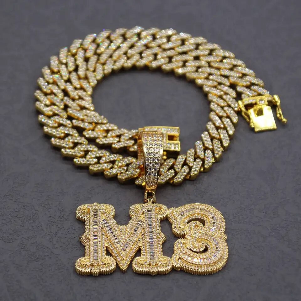 Fancy Cuban Name Necklace