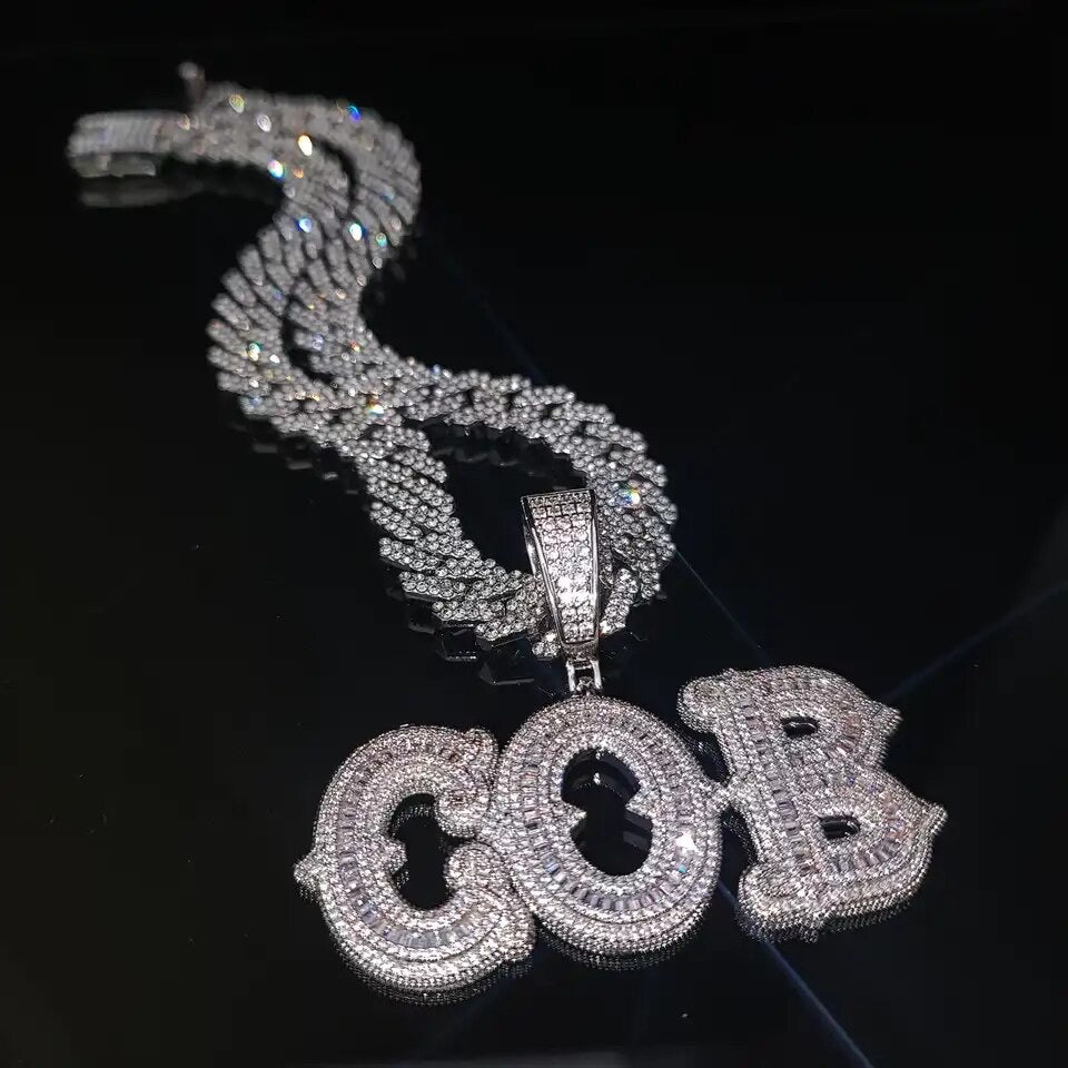 Fancy Cuban Name Necklace