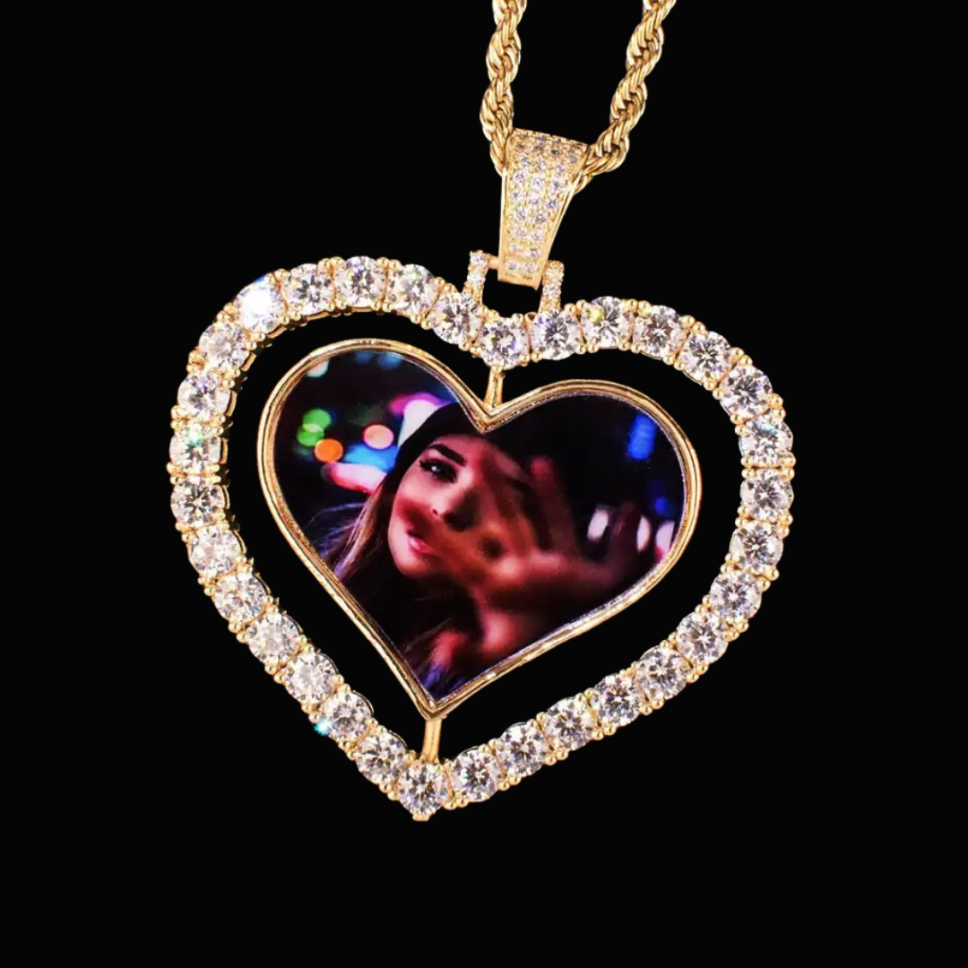 Rotating Heart Pendant