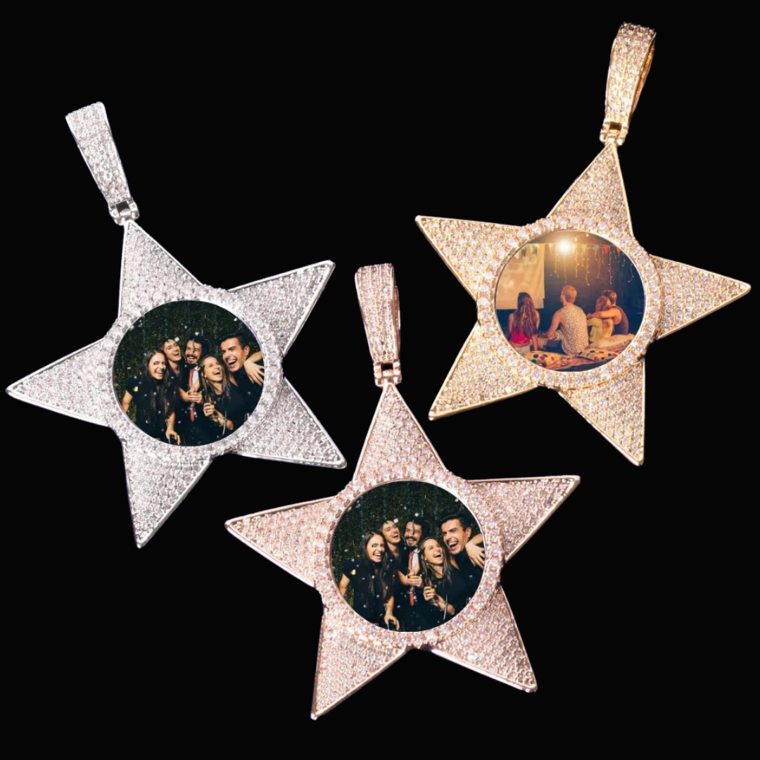 Star Photo Pendant