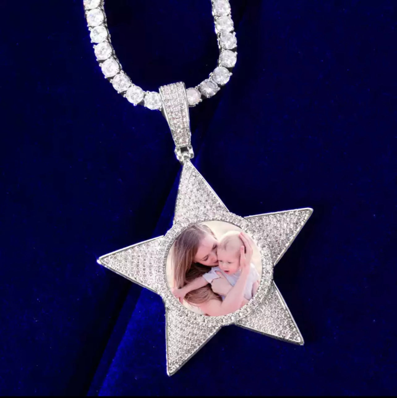 Star Photo Pendant