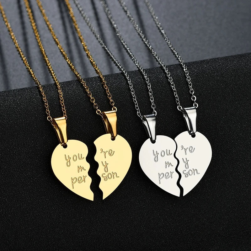 Engraved Broken Heart
