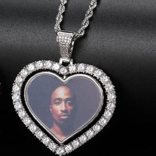 Rotating Heart Pendant