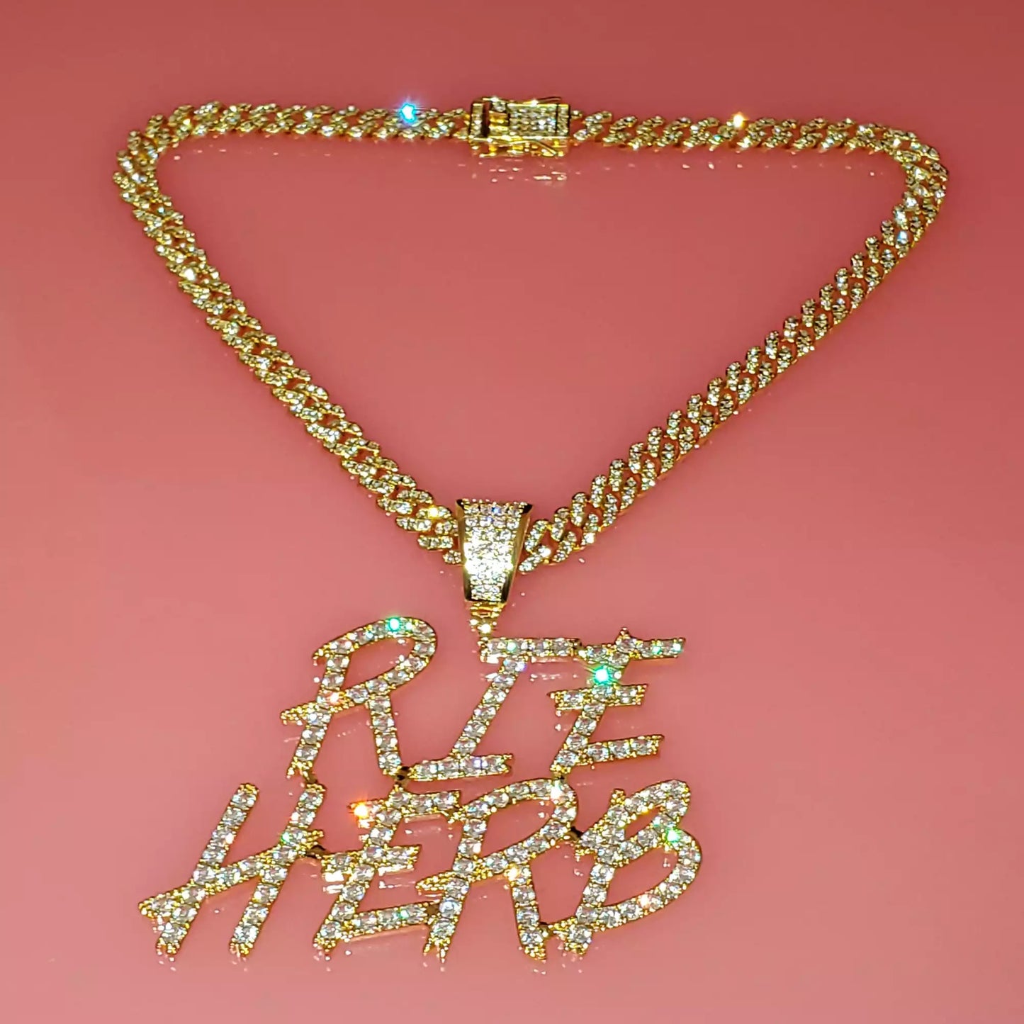 Iced Out Cuban Name Necklace