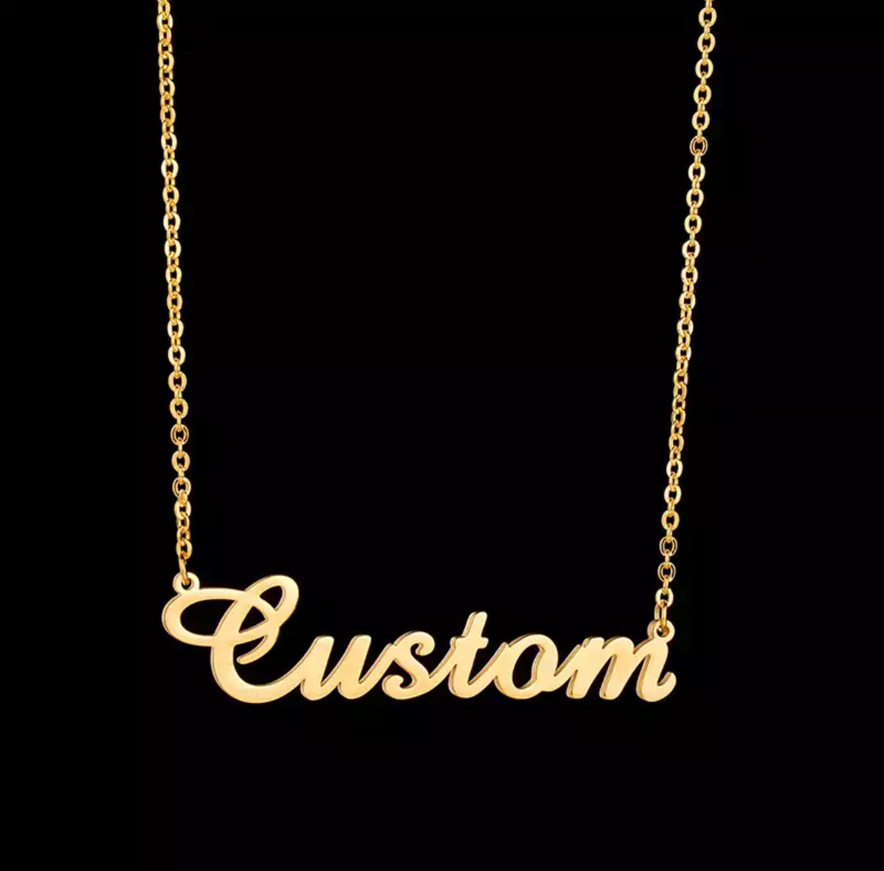 Link Name Necklace